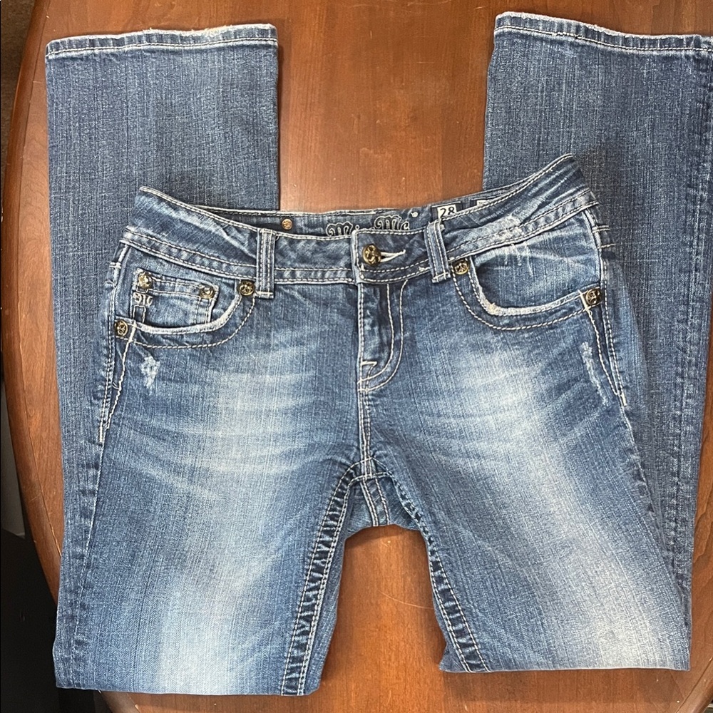 Miss Me Blue Boot Cut Jeans